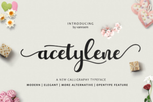 Acetylene Script: A Modern Calligraphy Font for Your Brand