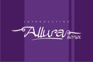 Allura Script: A Modern Calligraphy Typeface for Fresh Branding