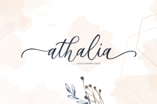 Athalia Script: A Modern Typeface for Editorial Elegance