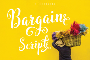 Bargain Script: A Bold and Beautiful Typeface for Creative Branding