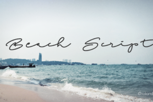 Beach Script: The Edgy Handwritten Font for Stronger Campaigns