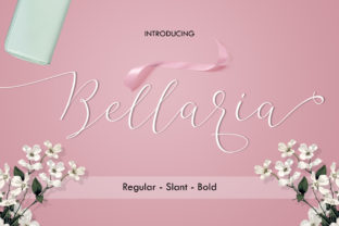Bellaria Script: A Handwritten Font That Brings Your Creations to Life