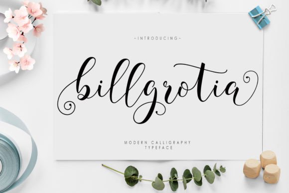 Billgrotia Script: A Typeface That Elevates Web Design