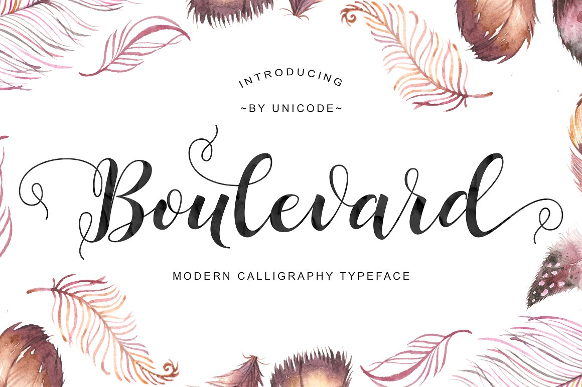 Boulevard Script: A Handmade Font for Creative Branding