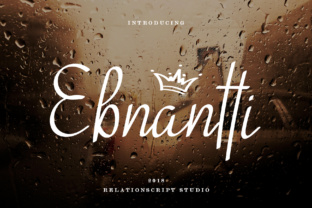 Ebnantti Script: The Typeface That Elevates Campaign Visuals