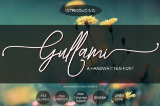 Gullami Rice Script: A Handwritten Font for Business Branding