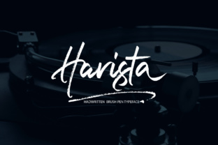 Harista Script: A Handwritten Typeface for Digital Branding