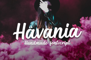 Havania Script: A Stylish Handwritten Typeface for Modern Brand Identity