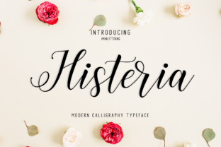 Histeria Script Font Review: A Versatile Typeface for Creative Branding