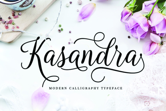 Kasandra Script: Elevating Brand Identity with Modern Calligraphy