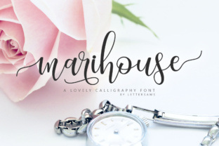 Marihouse Script: A Beautiful Typeface for Creative Crafters