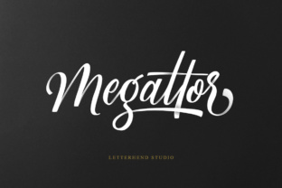 Megattor Script: A Handwritten Typeface That Feels Like Real Craft