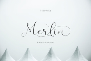 Merlin Script: A Premium Typeface for Editorial Design