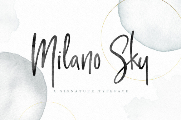 Milano Sky Script: A Premium Typeface for Bold Branding