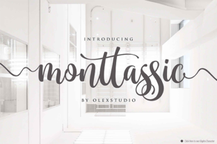 Monttassic Script: A Modern Typeface for Creative Branding Projects