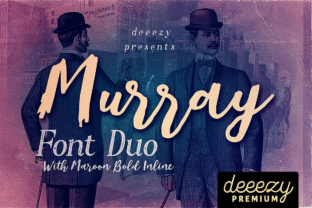 Murray Script Font Duo: A Premium Typeface for Editorial Design