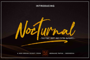 Nocturnal Script: A Typeface That Brings Handmade Elegance to Life