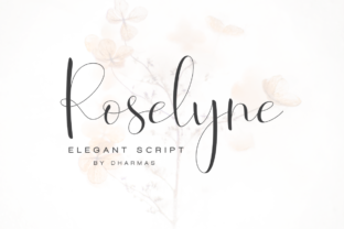 Roselyne Script: A Premium Font for Editorial Design