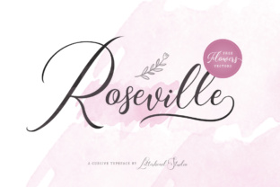 Roseville Script: A Modern Typeface That Elevates Handmade Creations