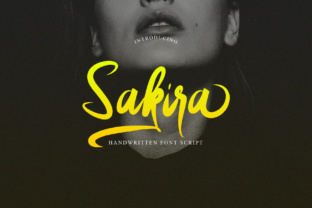 Sakira Script: A Modern Typeface for Digital Branding