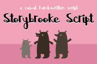 Storybrooke Script: A Playful Typeface for Business Branding