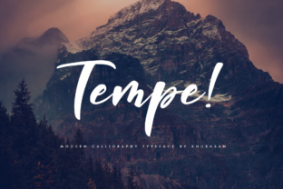 Tempe Script Font: A Modern Touch for Editorial Design
